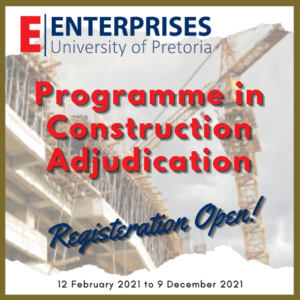 University of Pretoria - Construction Adjudication
