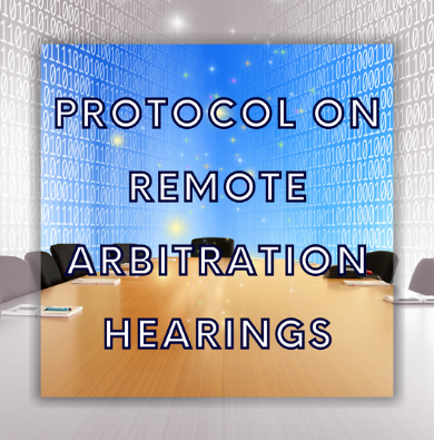 Protocol on Remote Arbitration Hearings