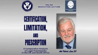 Adv Patrick Lane SC Online Dedication Lecture (30 July 2025) - Event Thumbnail